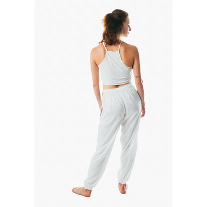 Unisex handmade boho hippie aladdin alibaba harem yoga pants one size women men