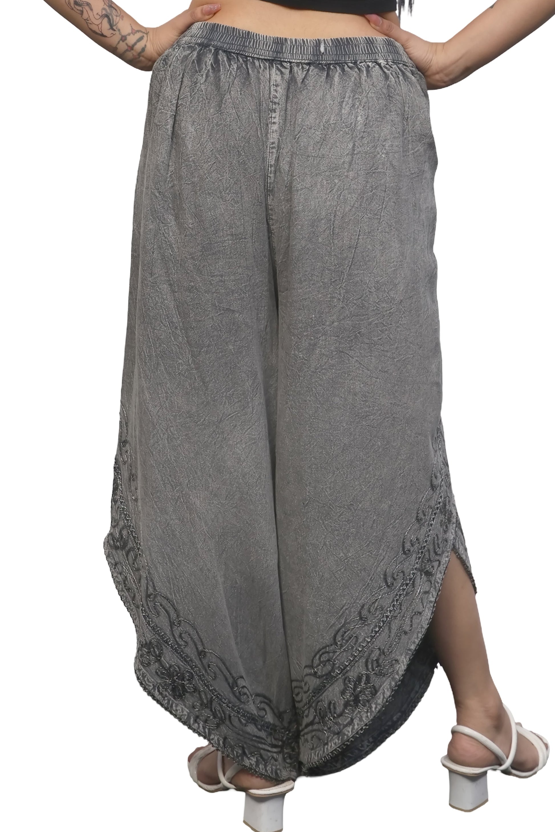 Boho & hippe Aladdin harem open leg pants for women