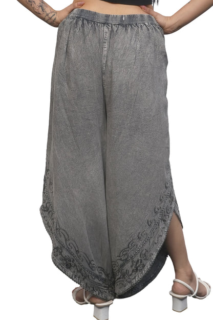 Boho & hippe Aladdin harem open leg pants for women