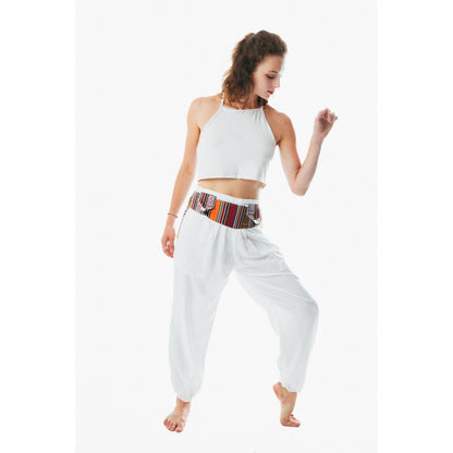 Unisex handmade boho hippie aladdin alibaba harem yoga pants one size women men